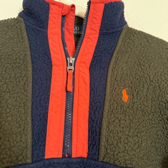 Polo Ralph Lauren Colour-Blocked Fleece Pullover - Picture 7 of 11